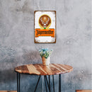 Weatherproof Chic Calligraphy Painting Sign Iron Painting Wall Drawing (1) Newly