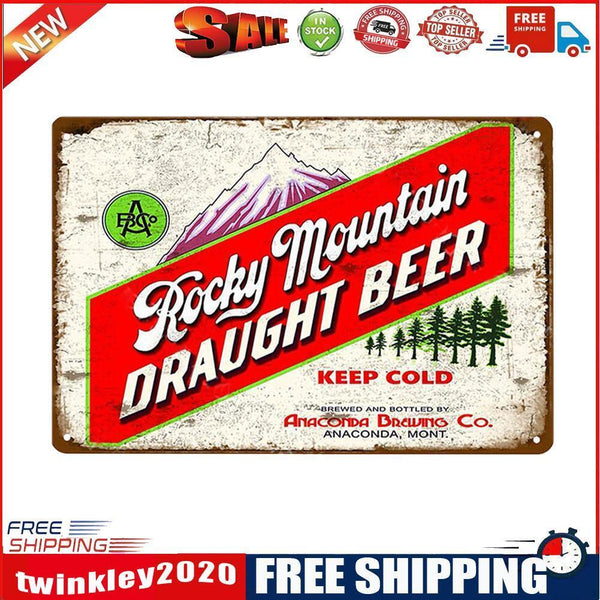 Letter Metal Sign Tin Plaque Retro Poster for Bar Pub Club Wall Painting