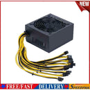 ATX 12V 2.31 PC Power Supply 2000W Silent Bitcoin Miner Mining Power Supply