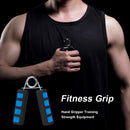 Fitness Grip Hand Gripper Training Strength Equipment (Blue Black) Newly