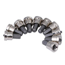 10pcs Depth Stop Plasterboard Screws Locating Screwdriver Bits PH2 Hex Newly