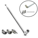 FM Antenna 75 Ohm F Type Male Plug For Home Radio Stereo Signal I4Z3 L7R2