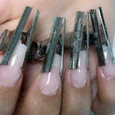 6pcs C-Curve Pinching Clips Set Metal Nail Tools Clamp Acrylic Pincher Gel W8M5