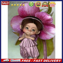 5D DIY Diamond Painting Kits Full Round Drill Purple Girl Mosaic Picture Wa