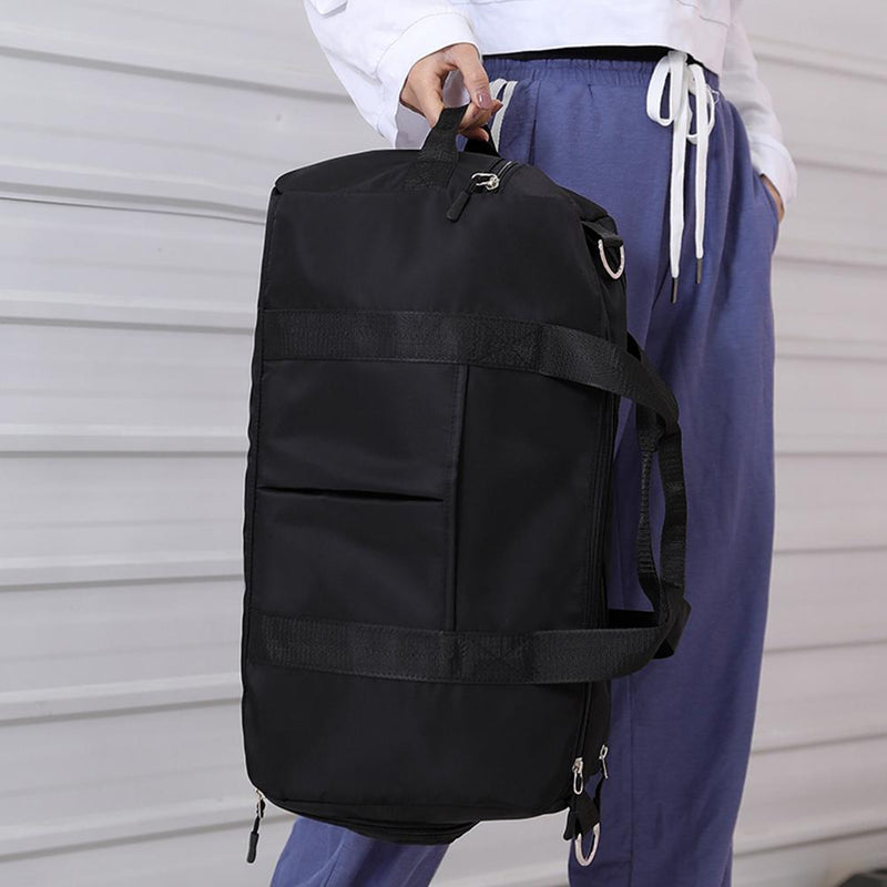 Unisex Nylon Travel Handbag Waterproof Sports Gym Large Messenger Shoulder Bag