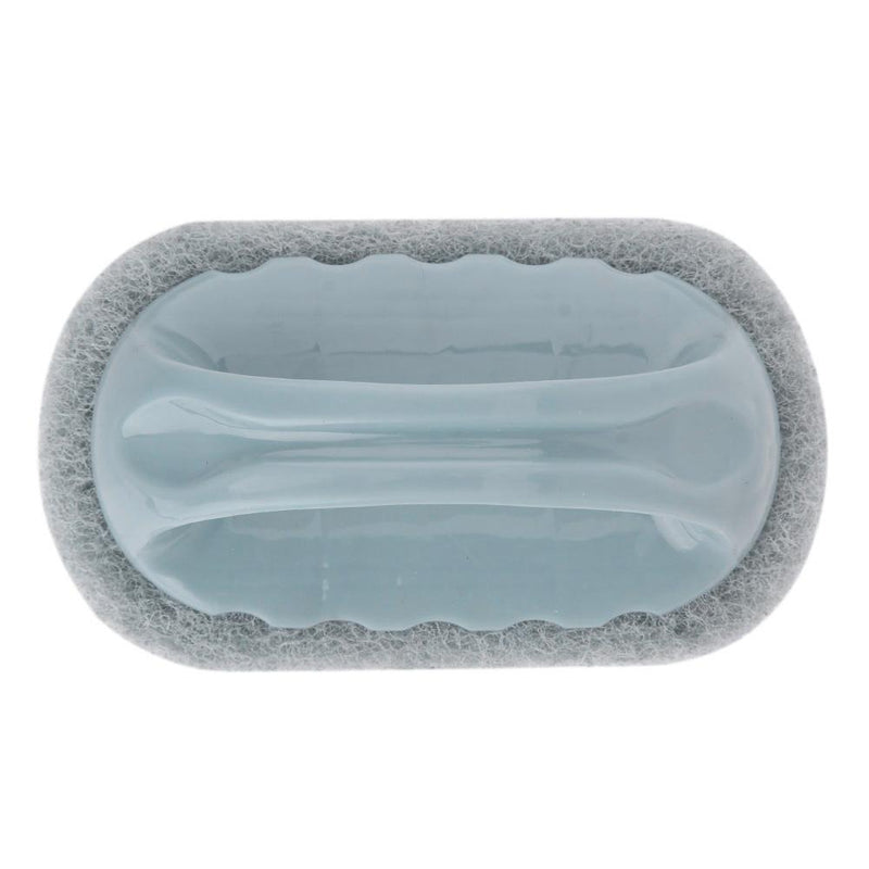Sponge Strong Decontamination Cleaning Brush Tiles Pot Washing Brush(Blue)
