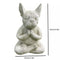 Zen Dog Statue Micro Landscape Stone Sculptures Meditation Dog Sculpture
