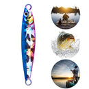 Metal Cast Jig Spoon Shore Casting Sea Bass Fishing Lure Artificial Bait Tackle