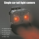 720P Mountain Bike Rearview Recorder 2 in 1 Waterproof Video Camera + LED Lights