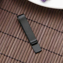 Metal Stainless Steel Money Clip Holder Folder Collar Clip (Black)