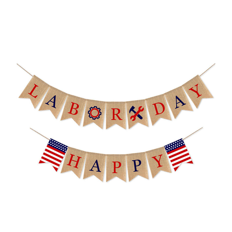 Creative Banners Happy Labor Day Background Labor Day Flag for Living Room