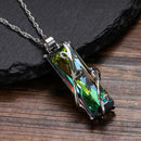 Rhinestone Pendant Ladies Chain Rhinestone Necklace Zircon Crystal Square
