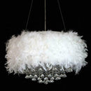 2M Christmas Tree White Feather Xmas Ribbons Boa Strips Garland Party Home F1X1