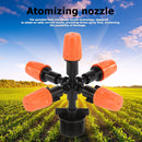 5 Head Micro Drip Irrigation Atomization Nozzle Adjustable Water Control Spra