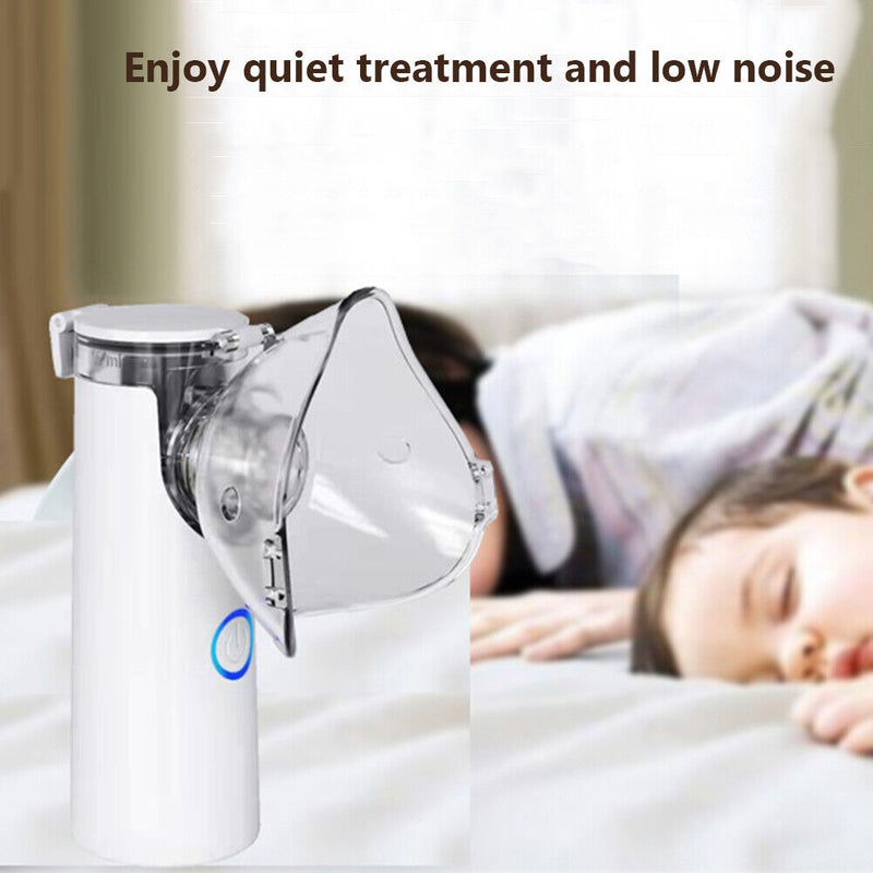 Portable Steam Air Humidifier Handheld Ultrasonic Sprayer Kids Atomizer