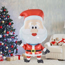 Cute Santa Claus Penguin Balloon Christmas Aluminum Film Balloons for Xmas De
