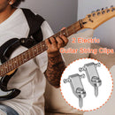 1 Pair Electric Guitar String Buckle with Screws for Fender Strat ST TL Holde