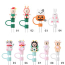Reusable Straw Tips Cover Silicone Straw Plug Drinking Dust Cap Cup Accessories