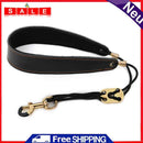 Soft Sax Strap Leather Double Shoulder Saxophone Straps with Metal Hook Supply