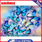 Paint by Number Kit Canvas Oil Drawing Butterfly Gifts for Handicraft Enthusiast