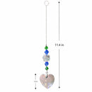 Crystal Glass Clear Chandelier Pendant Faceted Prism Part Hanging Decor (E)