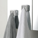 Adhesive Push-in Wall Hanger for Home Bathroom Kitchen Clip Holder Rag Plug Rack