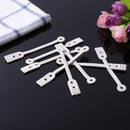 50pcs/set Pro Perm Rod Long Hair Curler Replacement Elastic Rubber Band (A)