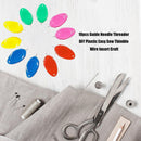 Colorful Guide Needle Threader DIY Needle Threader Random Color (10pcs)