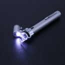 100x Metal Pen MG10085-9 Adjustable Microscope 3 LED Portable Tool