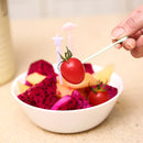 Animal Fruit Picks- Kids Bento Food-Grade Fork Picks for Baby Showers Parties