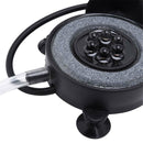 Pump Oxygen Diffuser Fish Tank Appliance Air Bubble Stone LED Aquarium Light