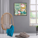 5D Diamond Painting Kit Coffee Cup Full Round Drill Rhinestone DIY Wall Craft