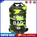 Outdoor Dry Bag Swimming Waterproof Sack for Boating Rafting (30L Green)