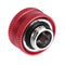 G1/4 Thread Rigid Tube 14mm Hard Tube Extender for PC Water Cooling(Red)