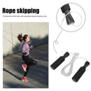 Fitness Jumping Rope Adjustable Steel Wire Foam Cushioned Handle Speed