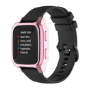 TPU Full Bumper Cover Screen Scratch Case for Garmin Venu Sq (Pink) Newly