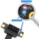 PCI-E 1X Slot Extension Riser Card PCI-Express Ribbon Flex Cable (10cm)