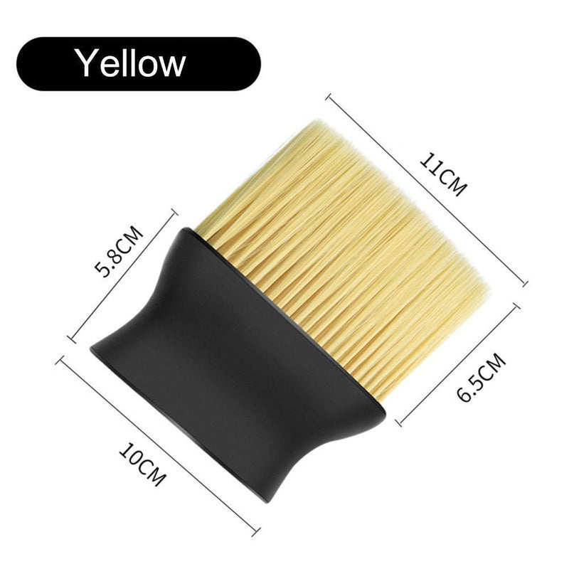 Car Cleaning Brushes - Car Air Conditioner Vents Detailing Brushes (Yellow)