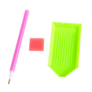 Red Rose 5D Diamond DIY Painting Kit Home Decor Craft 30 X 30cm Newly
