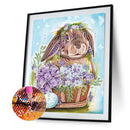 DIY Animal Partial Special Shape Drill Diamond Painting Picture Decor Handmade