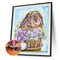 DIY Animal Partial Special Shape Drill Diamond Painting Picture Decor Handmade