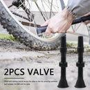 2x 40mm Tubeless Tire Presta Valve Aluminum Alloy Stem for Mountain Road Bi