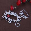 Blood Drop DIY Stencil Embossing Scrapbook Craft Metal Die