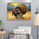 DIY Art Mosaic Rhinestone Painting Turkeys Full Round Drill Diamond Picture