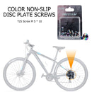 12x Mountain Bike Disc Brake Rotor Screws T25 Alloy Steel Disc Brake Rotor