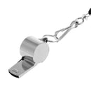 Football Soccer Sports Metal Referee Whistle Black Emergency Lanyard Surv B1K9