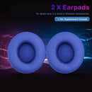 1 Pair Replacement Earpads for Beats Solo 2/3 Wireless Headphones (Blue) Newly