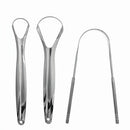 Health Tool Oral Hygiene Stainless Steel Dental Cleaning Tongue Scraper Cleaner