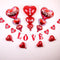 Wedding Favors Valentine's Day Aluminum Foil Balloon I LOVE YOU String of Heart