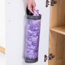 Reusable Grocery Bag Holder Nylon Hanging Trash Bags Store Organizer (B) Newly